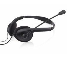 Sandberg USB headset s mikrofonem / otočný mikrofon / USB-A / černá