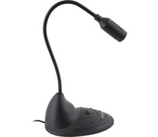YENKEE YMC 1011BK stolní mikrofon pro PC / 1.8m