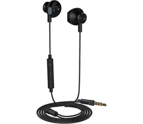 YENKEE YHP 305BK černá / sluchátka s mikrofonem / ovládání hlasitosti / 3.5 mm jack / kabel 1.2 m