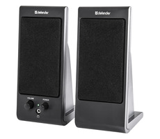 Defender SPK-170 černá / reproduktory 2.0 / 4W / regulace hlasitosti / napájení USB / 3.5mm
