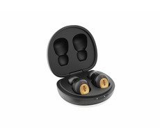 MARLEY Champion TWS - Signature Black / Bezdrátová sluchátka do uší s mikrofonem / BT / IPX4 / až 8 hodin