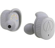 AUDIO-TECHNICA ATH-SPORT7TWGY šedá / bezdrátová sluchátka do uší / s mikrofonem / Bluetooth