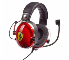 Thrustmaster T.RACING SCUDERIA FERRARI edice DTS / Herní sluchátka s mikrofonem / 3.5mm jack 