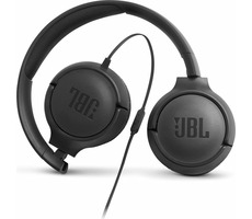 JBL TUNE 500 černá / sluchátka na hlavu / mikrofon / Siri a Google Now