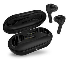 HYPERBASS True Wireless Sonic+ černá / bezdrátová sluchátka do uší / TWS / mikrofon / Bluetooth 5.0 / nabíjecí pouzdro