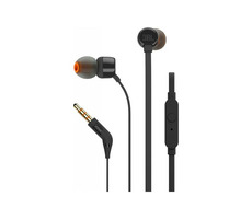 JBL T110 černá / sluchátka s mikrofonem / 3.5mm jack