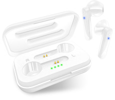 CONNECT IT CEP-1000-WH bílá / Bezdrátová sluchátka s mikrofonem / Bluetooth 5.0