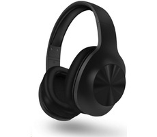 HYPERBASS BASS+ černá / sluchátka náhlavní s mikrofonem