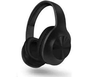 HYPERBASS BASS+ černá / sluchátka náhlavní s mikrofonem