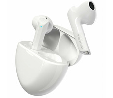 Edifier X6 bílá / bezdrátová sluchátka / mikrofon / TWS / Bluetooth 5.0 / IP54 / dobíjecí pouzdro 