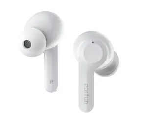 EarFun Air bílá / bezdrátová sluchátka / mikrofon / Bluetooth 5.0 / IPX7 / dobíjecí pouzdro 