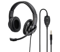 Hama PC headset HS-350 stereo černá