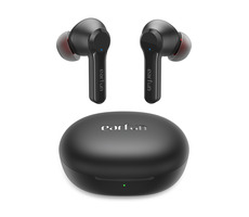 EarFun Air Pro 2 černá / bezdrátová sluchátka / mikrofon / Bluetooth 5.2 / ANC / IPX5 / dobíjecí pouzdro  / doprodej