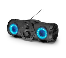 JVC RV-NB300DAB černá / Přenosný přehrávač / FM a DAB+ tuner / CD / USB / Bluetooth / 60 W