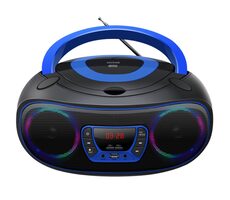 Denver TCL-212BT modrá / rádio / FM / Bluetooth / CD / USB / 2x 2W