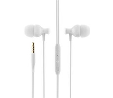 BonBon sluchátka s mikrofonem bílá / 3.5 mm jack