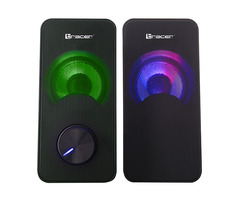 Tracer Loop 2-way černá / reproduktory / 2.0 / RMS 6W / USB / 3.5mm jack / LED podsvícení