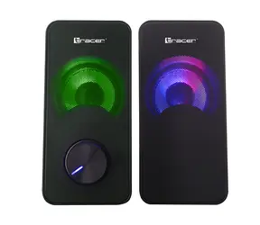 Tracer Loop 2-way černá / reproduktory / 2.0 / RMS 6W / USB / 3.5mm jack / LED podsvícení
