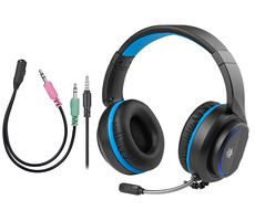 Tracer TRASLU46621 GAMEZONE Dragon Blue LED černá / sluchátka s mikrofonem / Jack 3.5mm / 2.1m
