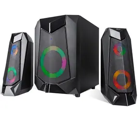 Tracer 2.1 Hi-Cube RGB černá / Reproduktory / 2.1 / BT / 3.5mm jack / 20W