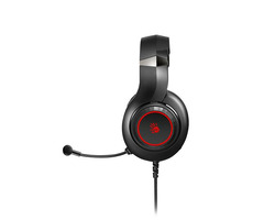 A4tech BLOODY G220 černá / Herní sluchátka s mikrofonem / Mikrofon sklápěcí / 3.5mm jack / 2m