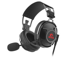 Marvo HG9053 černá / sluchátka s mikrofonem / 7.1 / USB / podsvícení / kabel 2m 