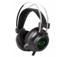 Esperanza TOXIN EGH460 / herní sluchátka s mikrofonem / 2x 3.5 mm jack / 2 m