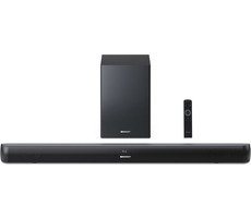 Sharp HT-SBW202 černá / 2.1 soundbar / 200W / Bluetooth / ARC / USB / dálkový ovladač