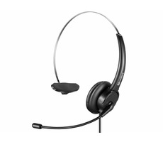 Sandberg USB Office Headset Mono černá / mono sluchátka s mikrofonem / USB / 1.5 m