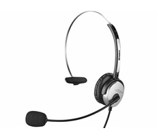 Sandberg MiniJack Mono Headset Saver černá / sluchátka s mikrofonem / 3.5 Jack / 1.5 m