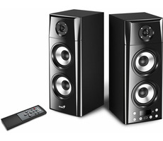 Genius repro SP-HF2800 BT / 2.0 / 60W / Dřevěné / Bluetooth / USB / dálkové ovládání