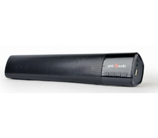 Gembird SPK-BT-BAR400-01 černá/ přenosný reproduktor / 2x5W / Bluetooth 5 / dobíjecí