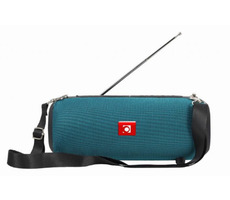 Gembird SPK-BT-17-G zelená / přenosný reproduktor / 2x5W / Bluetooth 5.1 / dobíjecí