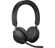Jabra Evolve2 65 Stereo UC + Link 380 USB-C MS černá / stereo náhlavní souprava / mikrofon / Bluetooth 