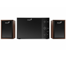 GENIUS SW-2.1 350/ Repro hnědá / 2.1 / 15W