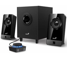 GENIUS SW-2.1 300X černá / dřevěné repro / 2.1 / 10W 