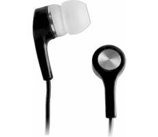 Setty GSM022087 černá / silikonová špuntová sluchátka / jack 3.5mm / 1m