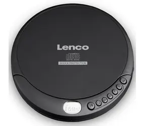 Lenco CD-200 černá / přenosný CD přehrávač / 3.5 mm jack / CD&CD-R&CD-RW