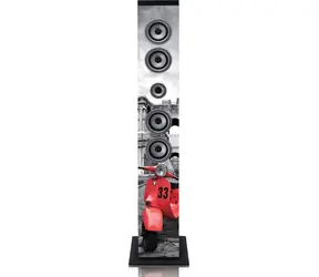 Lenco IBT-6 Roma / Sloupový reproduktor / 40W / Bluetooth / FM / USB / SD / AUX / LCD 