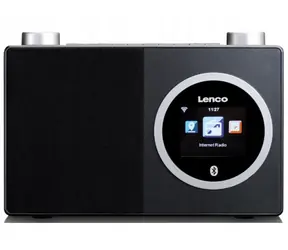Lenco DIR-70BK / Internetové rádio / 3W / 3.5mm jack / Wi-Fi / Bluetooth