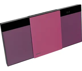 Panasonic SC-HC304EG-R červená / Mikrosystém / 20W / CD / USB / MP3 / FM& RDS / BT 