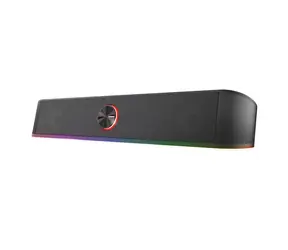 Trust GXT619 Thorne černá / Soundbar k PC / 6W / RGB / 3.5mm jack / USB napájení