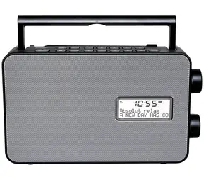 Panasonic RFD30BTEGK černá / Radio / FM / DAB+ / RDS / BT / AUX / USB / 