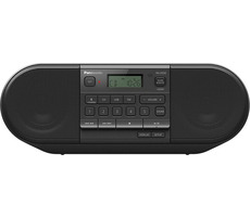 Panasonic RXD550E-K černá / Radio / VHF / CD / DC-R/RW / MP3 / BT 4.2 / USB