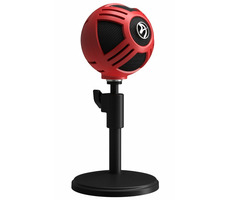 AROZZI SFERA červená / stolní mikrofon / všesměrový / USB 