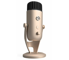 AROZZI COLONNA zlatá / stolní mikrofon / všesměrový / USB 