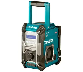Makita MR004G / Aku stavební rádio / FM / DAB+ / 3.5mm jack / BT 5.0 / napájecí adaptér / bez aku