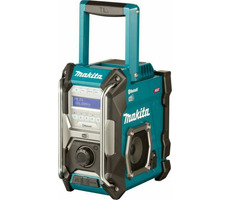 Makita MR004GZ / Aku stavební rádio / FM / DAB+ / 3.5mm jack / BT 5.0 / IP65 / napájecí adaptér / bez aku