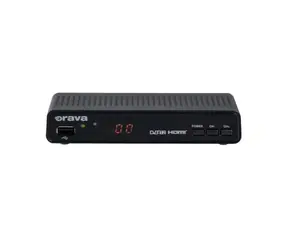 Orava DVB-30 černá / HD digitální terestriálny přijímač DVB-T2