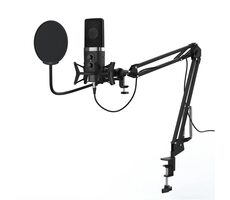 uRage Stream 900 HD Studio černá / streamingový mikrofon / USB / kondenzátorový / Win 7-8-10 / Mac 